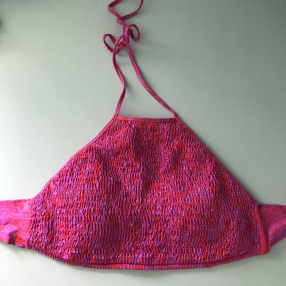 Billabong High Neck Bikini Top Large - Picture 1 of 4